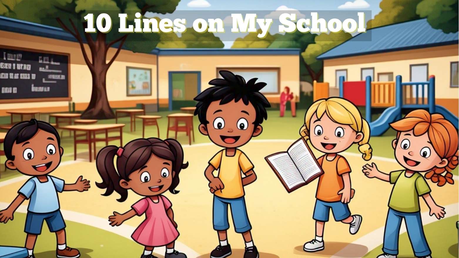 10 Lines on My School